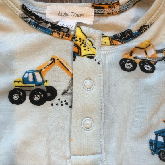 NEW Angel Dear Henley Top and Jogger Set | Retro Construction - Picture 7 of 12